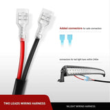 Nilight 26 Inch 540W 50000LM Triple Row Spot Flood LED Light Bar | 14AWG Wire 3Pin Switch, view 5