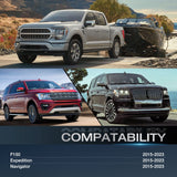 Nilight 2inch (50mm) Wheel Spacers 4Pcs For 2015 2016 2017 2018 2019 2020 2021 2022 Ford F150 2015 2016 2017 2018 2019 2020 2021 2022 Expedition 2015 2016 2017 2018 2019 2020 2021 2022 Navigator | 6x135.2 | 87.1 Hub Bore | 14x1.5 Studs, view 6