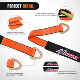 Nilight 2in x 38in Axle Tie Down Straps 4PCS, view 3