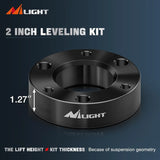 Nilight 2 Inch Front Leveling Lift Kit for 2006 2007 2008 2009 2010 2011 2012 2013 2014 2015 2016 2017 2018 2019 2020 2021 2022 2023 Dodge Ram 1500 4WD Strut Spacer Suspension Lift Kits, view 2