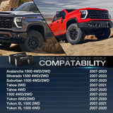 Nilight 2 Inch Front Leveling Lift Kit for 2007 2008 2009 2010 2011 2012 2013 2014 2015 2016 2017 2018 2019 2020 2021 2022 2023 Chevy Avalanche Silverado Suburban 1500 Tahoe Sierra Yukon XL1500, view 5