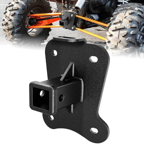 Nilight 2 Inch Rear Bumper Tow Trailer Hitch Receiver Kit For 2022-2024 Polaris RZR Pro R|2022-2024 Polaris RZR Pro R 4