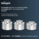 Nilight 2inch Rear Leveling Kit for 2009-2023 Ram 1500 2000-2020 Tahoe Suburban Yukon 1500 2002-2013 Avalanche 1500 2WD 4WD Rear Raise Suspension Strut Spacers, view 2