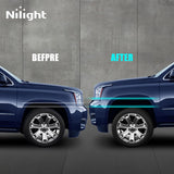 Nilight 2inch Rear Leveling Kit for 2009-2023 Ram 1500 2000-2020 Tahoe Suburban Yukon 1500 2002-2013 Avalanche 1500 2WD 4WD Rear Raise Suspension Strut Spacers, view 4
