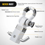 Nilight 2 Inch Shackle Hitch Receiver 3/4 Inch D Ring Kit White, view 3