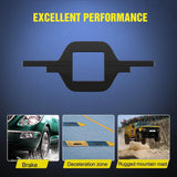 Nilight 2 Inch Tow Hitch Mount Bracket, view 5