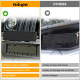 Nilight 2Pcs 12 inch Black Light Bar Cover, view 6
