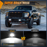 Nilight 4.5Inch 20W Flush Mount Flood LED Work Light (Pair), view 6