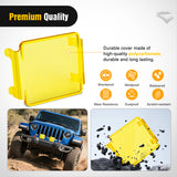 Nilight 2Pcs 3 inch Yellow Cube Light Pod Cover, view 4