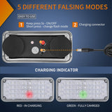 Nilight 2PCS 42LED Green Wireless Magnetic Strobe Lights Portable Warning Hazard Light Surface Mount Waterproof 5 Patterns for 12V 24V Cars Trucks Van Off Road Vehicles ATV, view 5