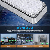 Nilight 2PCS 42LED Green Wireless Magnetic Strobe Lights Portable Warning Hazard Light Surface Mount Waterproof 5 Patterns for 12V 24V Cars Trucks Van Off Road Vehicles ATV, view 6