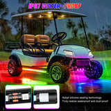 Nilight 2Pcs Golf Cart Underglow Light Kit for EZGO Yamaha Club Car, view 4