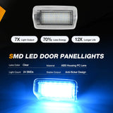 Nilight 2PCS LED Interior Door Panel Light Courtesy Warning Lights Aqua Beam Plug and Play for Toyota Avalon Sienna Venza Camry Prius 4Runner Lexus IS ES GS LS RX GX LX Subaru BRZ, view 5