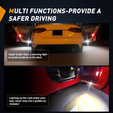Nilight 2PCS LED Interior Door Panel Light Courtesy Warning Lights White Beam Plug and Play Compatible with Audi A3 A4 A5 A6 A7 S3 S4 S5 S6 S7 Q5 Q7 TT OEM Replacement CANbus Error Free, view 3
