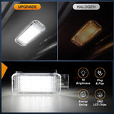Nilight 2PCS LED Interior Door Panel Light Courtesy Warning Lights White Beam Plug and Play Compatible with Audi A3 A4 A5 A6 A7 S3 S4 S5 S6 S7 Q5 Q7 TT OEM Replacement CANbus Error Free, view 6