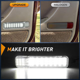Nilight 2PCS LED Interior Door Panel Light Courtesy Warning Lights White Beam Plug and Play Compatible with Chevy GMC C/K Silverado Sierra 1500 2500 3500 HD Suburban Cadillac Escalade Hummer H2, view 6