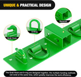 Nilight 3/8 Inch Tractor Bucket Grab Hooks with 1/2 Inch Tie Down Ring and 2 Inch Receiver Grade 70 Forged Steel Bolt-On for John Deere Compact Tractor Bucket RV UTV Truck Max 4700LBS, Green (25% OFF Final Checkout), view 6