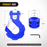 Nilight 3/8 inch Grade 70 Winch Hook Blue, view 3