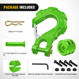 Nilight 3/8 inch Grade 70 Winch Hook Green, view 6