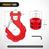 Nilight 3/8 inch Grade 70 Winch Hook Red, view 3