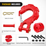 Nilight 3/8 inch Grade 70 Winch Hook Red, view 6