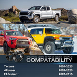 Nilight 3 Inch Leveling Kit for Tacoma 2005-2023/4Runner 2003-2023/FJ Cruiser 2007 2008 2009 2010 2011 2012 2013 2014 2015 Front Raise Suspension Strut Spacers, view 6