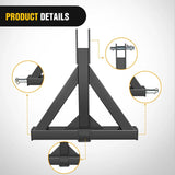 Nilight 3 Point 2 Inch Trailer Hitch Kit For Category 1 Heavy Duty Tractor, view 5
