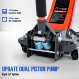 Nilight 3 Ton Floor Jack, Low Profile Car Hydraulic Jack with Dual Pistons Quick Lift, 2.95 Inch-19.88 Inch Lifting Range, view 3
