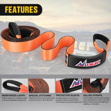 Nilight 3 x 30Inch Recovery Tow Strap Rope 33000LBS, view 4