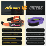 Nilight 3 x 30Inch Recovery Tow Strap Rope 33000LBS, view 6