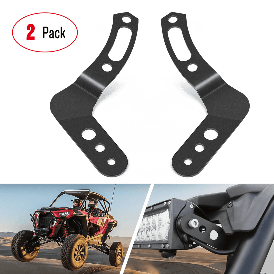 Nilight 30-32 Inch Upper Light Bar Roof Mounts For UTV 2011-2018 Polaris RZR 900 1000 800