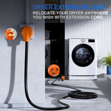 Nilight 15FT EV Dryer Extension Cord 3 Prong 30 Amp NEMA 10-30P 10-30R Old Dryer Extension Cable Heavy Duty 10 Gauge Pure Copper Wire UL Listed 125/250V for Level 2 EV Charging, view 6