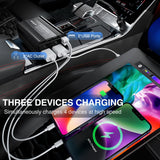 Nilight 300W Power Inverter 12V DC to 110V AC Car Charger Converter with 5.4A Dual USB Ports and 2 AC Outlets for Phones Tablets Laptop Computer Game Console Kindle iPad DVD Players Black, view 3