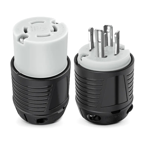 Nilight 30Amp L14-30P Male Plug L14-30R Female Connector