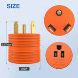 Nilight 30Amp Male to 15Amp Female RV Adapter Plug, view 6