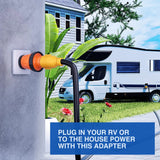Nilight 30Amp Male to 30Amp Twist Lock Female RV Power Adapter, view 6