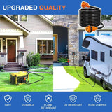 Nilight 30 Amp 25FT RV Locking Extension Cord 125V Heavy Duty 10 Gauge Pure Copper STW Wire ETL Listed 3 Prong TT-30P L5-30R 30F/30M Weatherproof Suit for Camper Trailer, view 3
