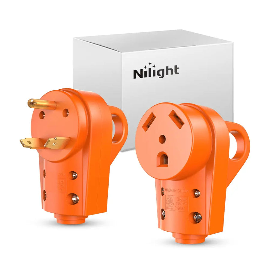 Nilight 30Amp RV Male Female Plug