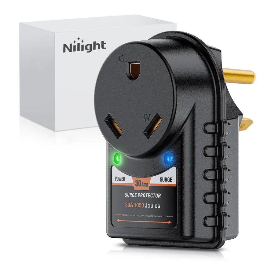 Nilight 30Amp RV Surge Protector Adapter