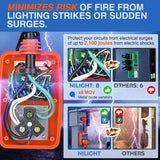 Nilight 30Amp RV Surge Protector Circuit, view 5