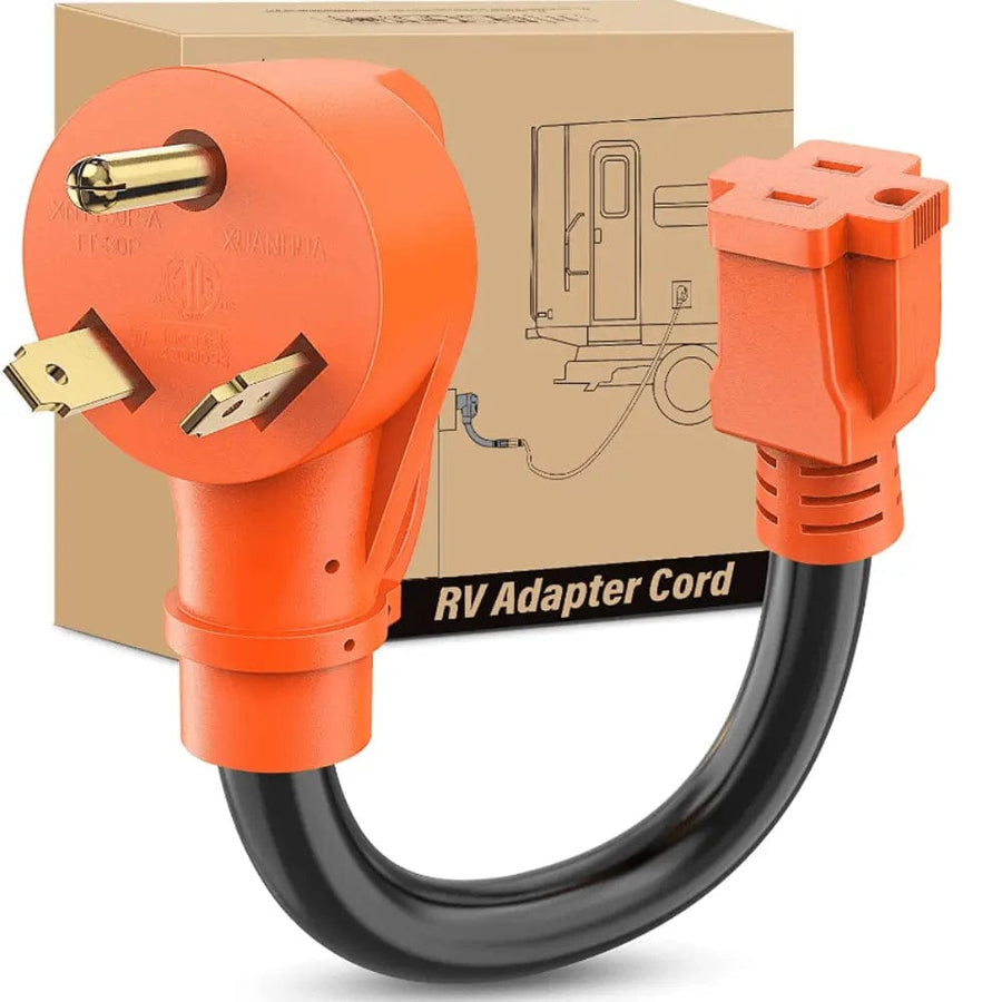 Nilight 30AMP To 15AMP RV Power Adapter Cord