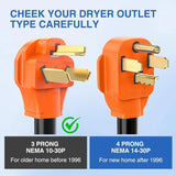 Nilight 30AMP to 50AMP 3Prong EV Charger Adapter Cord, view 3