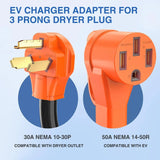 Nilight 30AMP to 50AMP 3Prong EV Charger Adapter Cord, view 6