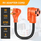 Nilight 30Amp to 50Amp RV Plug Adapter, view 6