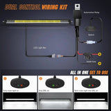Nilight 30 inch 120W 13000LM Slim Anti-Glare DRL Spot Flood Led Light Bar | 16AWG DT Wire, view 4