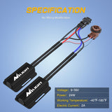 Nilight 3157B LED CANbus Decoder Turn Signal Anti-Flicker Resistor | Helps Reduce Hyper Flash, Flickering and Dashboard Error Warnings, Pack of 2, view 5