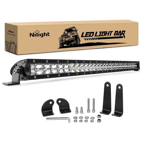 Nilight 31 Inch 150W 14500LM Slim Spot Flood Led Light Bar