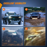 Nilight 31 Inch 150W 14500LM Slim Spot Flood Led Light Bar, view 6