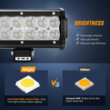Nilight 31 Inch 198W Double Row Spot Flood LED Light Bar, view 4