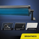 Nilight 32 Inch 378W 37800LM Triple Row Spot Flood LED Light Bar, view 6